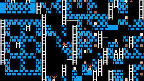 apple ii - championship lode runner level 050
