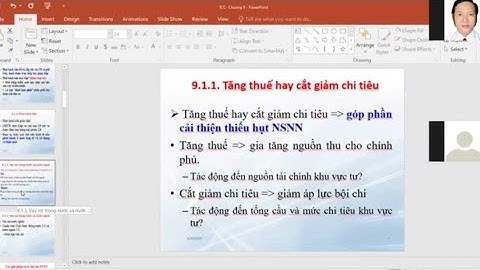 💥 Học Online trên Zoom Trường Đại học Công nghiệp TP.HCM 🔥 Thuyết trình Ngân sách nhà nước & Nợ công