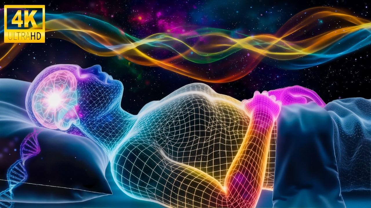 432Hz + 528Hz + 741Hz | The DEEPEST Healing Sleep: Whole Body ...