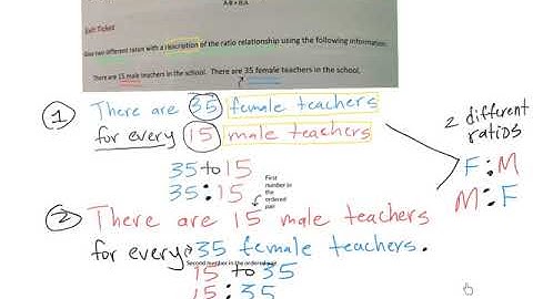 Math: Video Lesson - 6th Grade Eureka, Module 1, Lesson 2, Exit Ticket