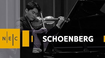 Arnold Schoenberg: Phantasy for violin and piano, op. 47 – Inmo Yang