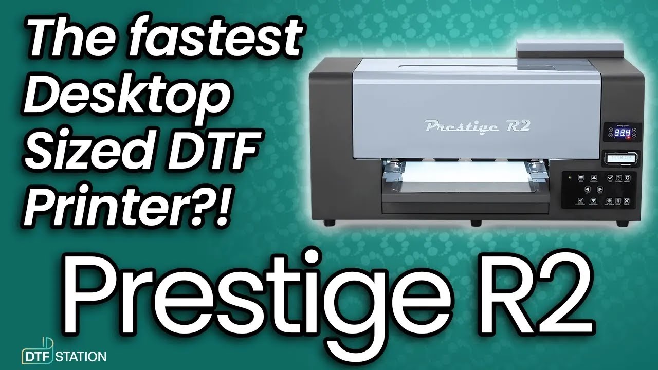 How to Cure DTF Powder with Heat Press: Prestige A3+ DTF Printer