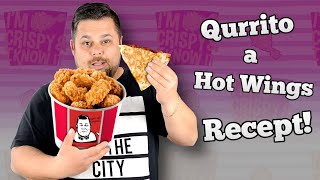 KFC Qurrito a Hot Wings recept! A exkluzivní BBQ omáčka!