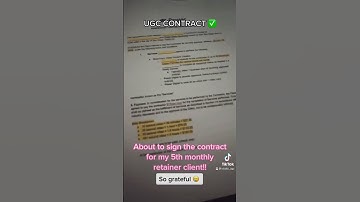 Signing my 5th UGC Contract & retainer client! #ugc #contentcreator #ugccontentcreator #shortsvideo