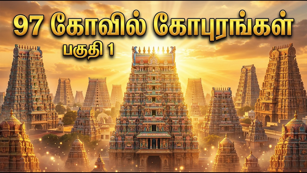 🔥 97 கோவில் கோபுரங்கள் ஒரே வீடியோவில் | கோபுர தரிசனம் கோடி புண்ணியம் 🛕