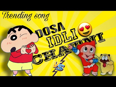 Shinchan And Shinzo Sings Dosa Idli Sambhar Chatni Chatni With Dance😂 | 2025 Hindi Song…