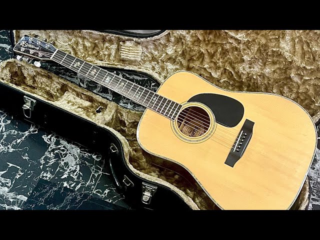 Guitar Sound Review & Check Morris W-40 1973 Japan Vintage