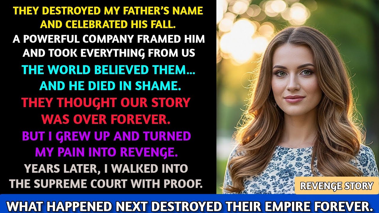 The Destroyed My Father Name – They Thought Our Story Was Over – Full revenge Story