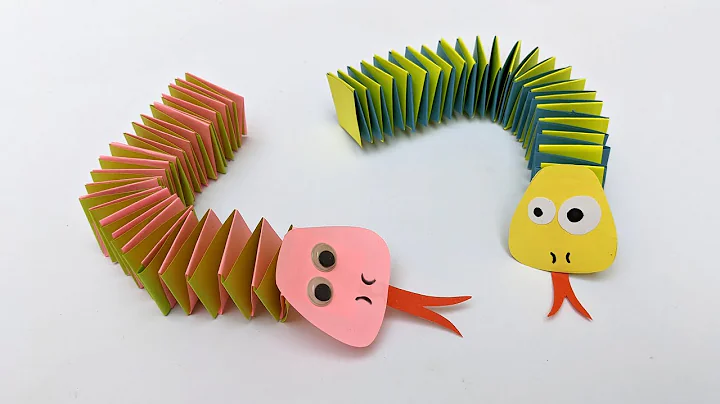 Amazing Paper Snake | Moving paper toys | Easy paper crafts