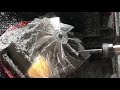 Destop nc5 aixs cnc milling machine make impeller of aluminiumit is better than pocket nc