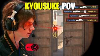 Mad kyousuke grabbed the AWP to CARRY his useless team