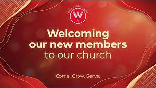 Welcome Home: Meet Some of Our Newest Church Family Members Profile