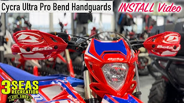 INSTALL TIPS | Beta Cycra Ultra Pro Bend Handguards | AB-11167 | Fits 2005+ RR/ RS/ RR-S/ XTrainer