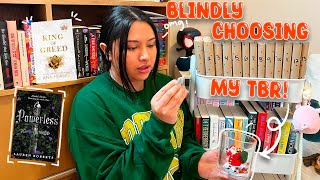 BLINDLY picking my November tbr! 📚🍂 (exciting new releases)