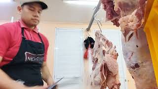 Beef Fore Quarter Breakdown. #meatcutter #butcher #butcherlife #butchery #beef