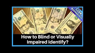 How visually impaired identify currency notes | In Indian currency is it present | Algrow | #shorts