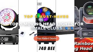 Best Top 5 Moving Head Lights For Small Clubs on AliExpress | Review - LED Moving Head Light 200W Be