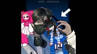 OC VS CREATOR 🤫 || READ PIN COMMENT || #gacha #edit #animation #holy_april #meowbiee #art