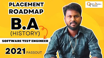 PLACEMENT ROADMAP | B.A (History) Student Placed as Software Test Engineer | QSpiders Deccan.