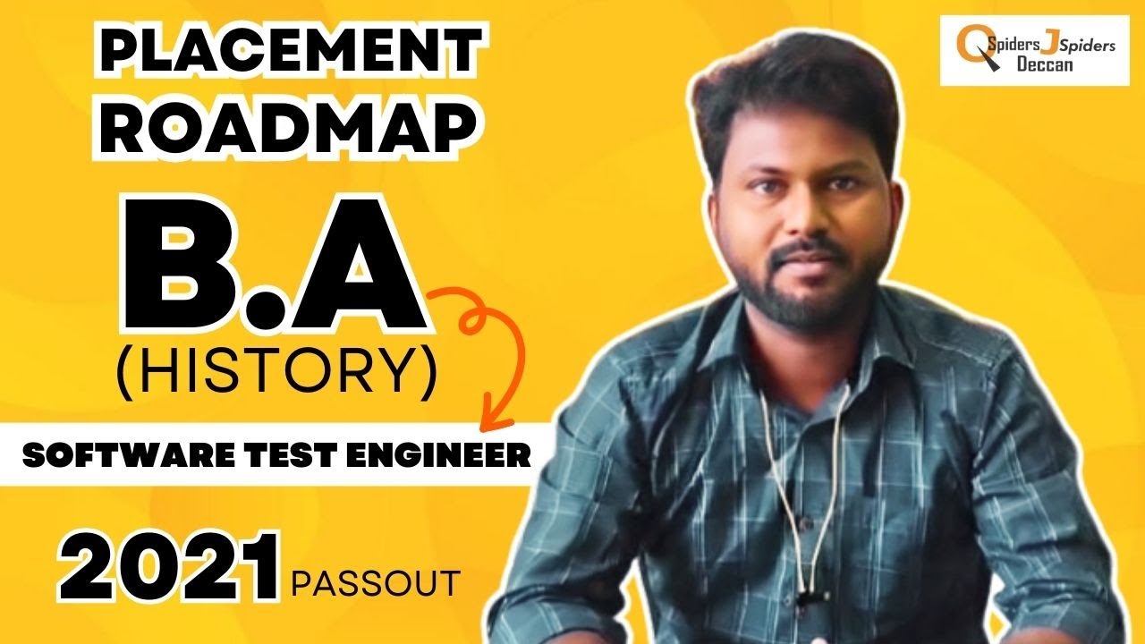 PLACEMENT ROADMAP | B.A (History) Student Placed as Software Test ...