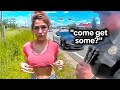 Officers Amazingly Keep Straight Faces During This Arrest