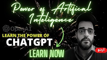 ChatGPT Tutorial - A Crash Course on Chat GPT for Beginners ( Urdu / Hindi )