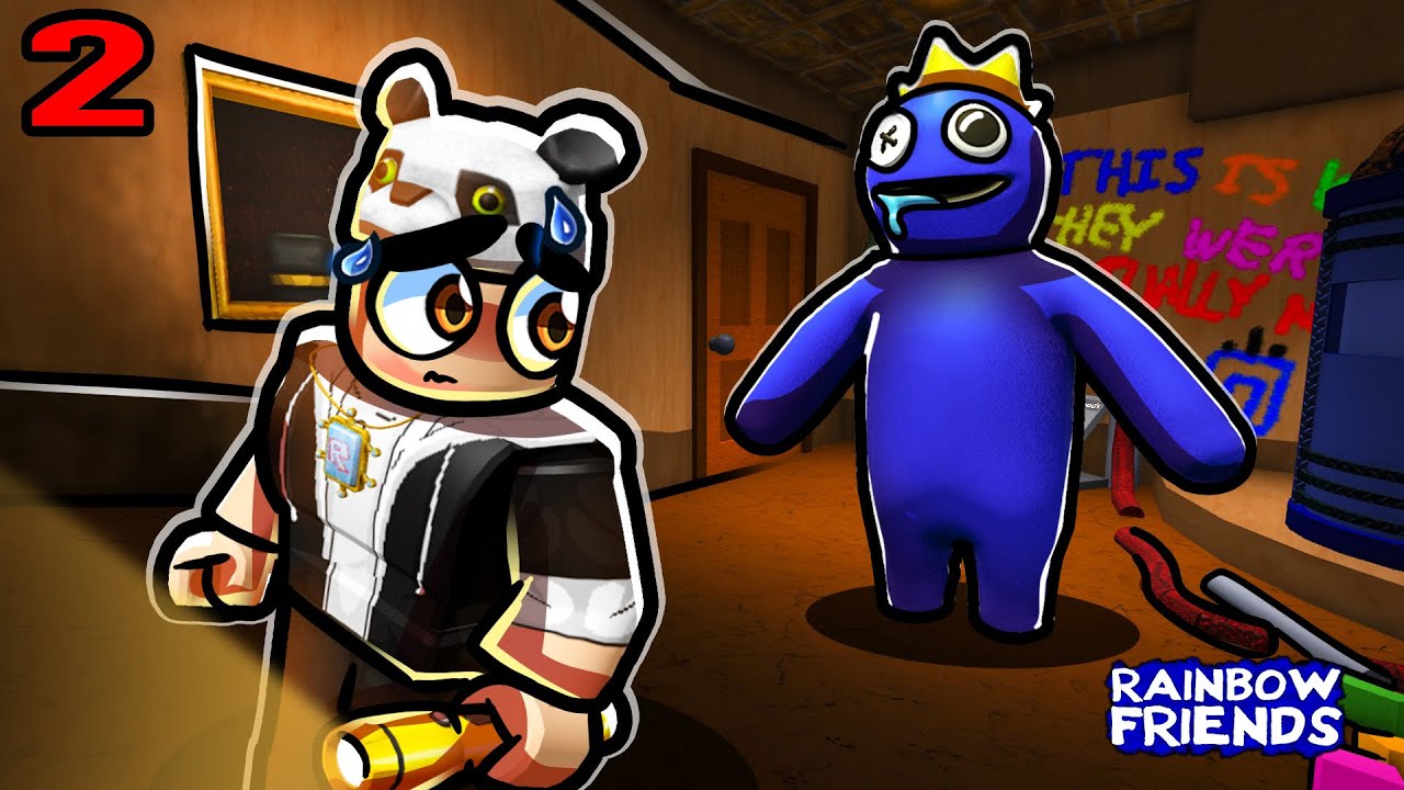 Rainbow Friends Bölüm 2 Oynadım - Roblox