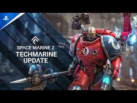 Warhammer 40,000: Space Marine 2 - Techmarine Update Trailer | PS5 Games