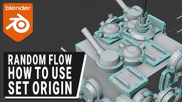 How To Use The Set Origin Operator In Random Flow! #b3d
