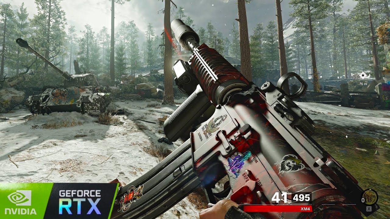 Call of Duty: Black Ops Cold War Zombies | RTX 5090 ( 4K Max Settings RTX ON / DLSS ON )