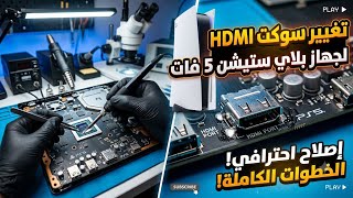 تغيير سوكت hd بلايستيشن فايف 🎮 #عمرو_مانو  screenshot 4