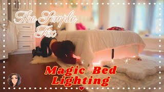 Under Bed LED Lights | The Coziest Bedroom Upgrade Ever ✨