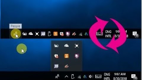 How to Fix System Tray Icon not grouping Problem