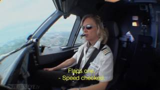 Pilotseye tv   Swiss Airbus A340 Zurich Departure English Subtitles online video cutter com