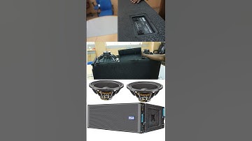 Ahuja new lunch Alx-15000 line array😱🔥 ahuja ka 1200 watt line array & ahuja xda-7002  #djvlog