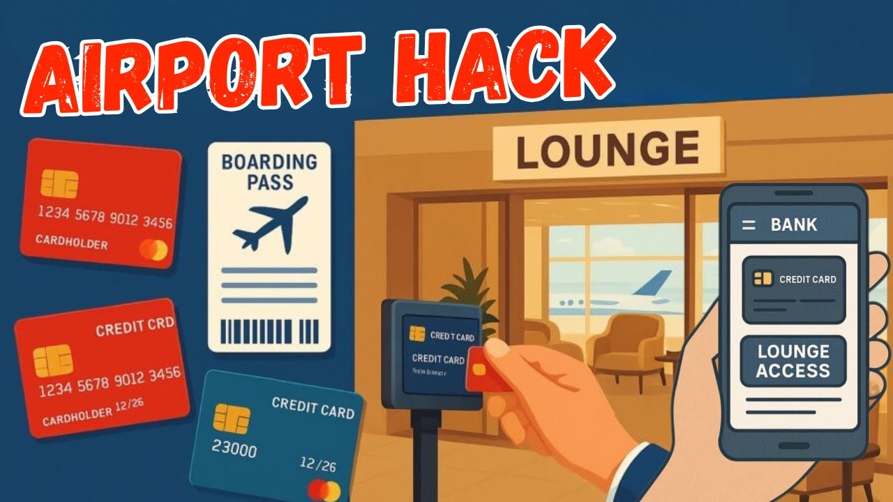 Get FREE Airport Lounge Access with This Credit Card!