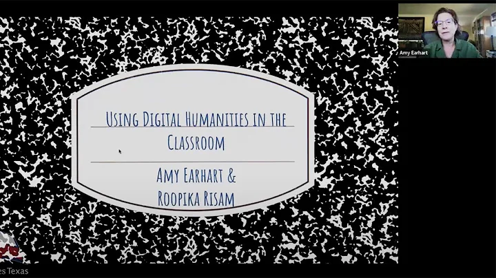 Amy E. Earhart, "Introduction to Digital Humanitie...