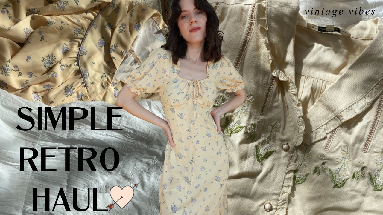 SimpleRetro Haul - All the vintage feels ✨