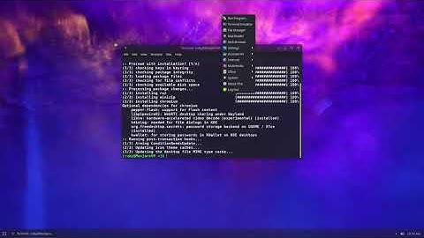 Linux user installing a web browser