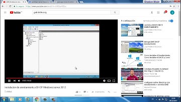 4to Instalación de enrutamiento y DHCP Windows server 2012