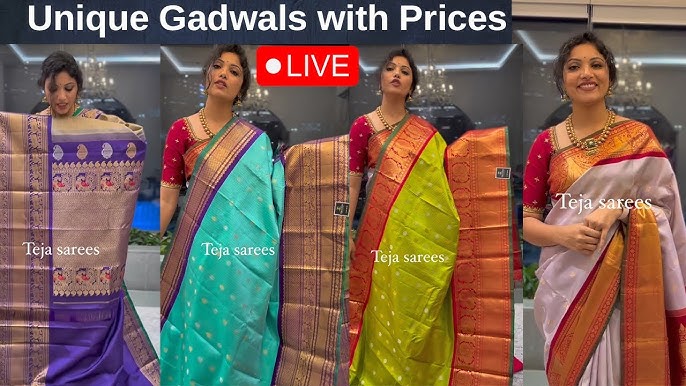 gadwal kalyani cotton saree manufacturer