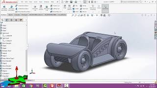 How to make a beautiful car in Solidworks.
