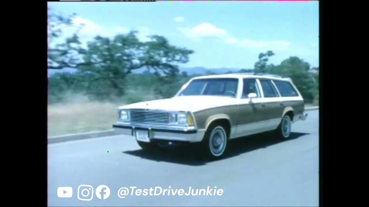 1981 Chevrolet Malibu Sedan Wagon Manufacturer Laserdisc Promotional Video