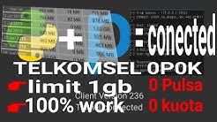 TRIK INTERNET GRATIS 2019! TELKOMSEL OPOK 100% WORK, LIMIT 1GB - Durasi: 6.25. 