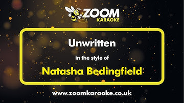 Thumbnail of Natasha Bedingfield - Unwritten - Karaoke Version from Zoom Karaoke