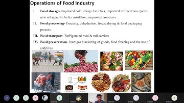5.1) CT-II: Food Storage, Food Processing and Food Transport
