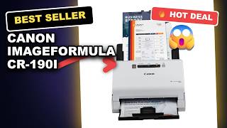 Canon imageFORMULA CR 190i High Volume Check Transport Scanner Review Fast Accurate and Reliable