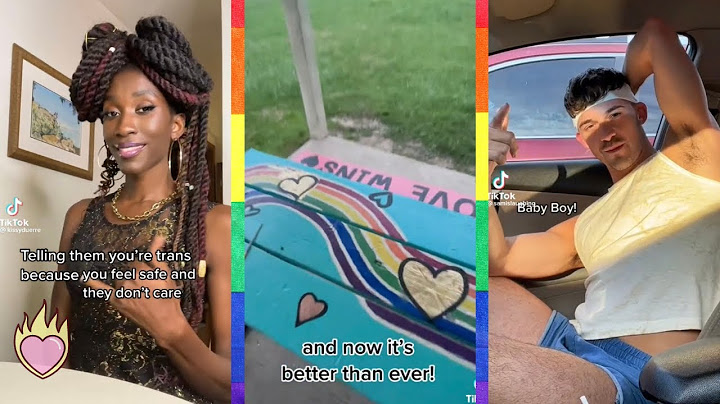 queer tiktoks b/c what else would they be??🌈