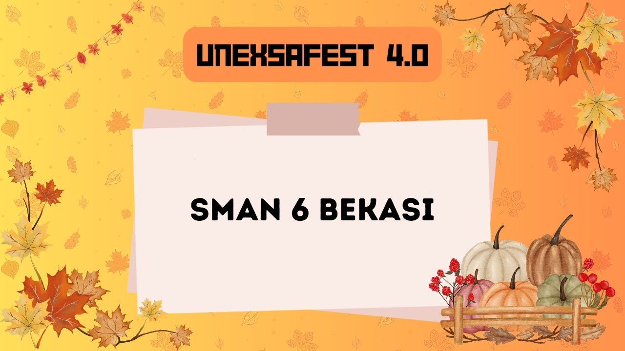 [UNEXSAFEST 4.0] Ratoh Jaroe SMAN 6 Kota Bekasi