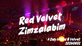 [4k] Zimzalabim - 20260802 Red Velvet Fan-Con: A Day in Red & Velvet #레드벨벳 #fancam